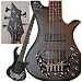 Traben Basses Array 5 Series TRAA5SBK 5-String Bass Guitar, Black Satin