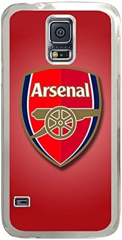 S5 Case, Galaxy S5 Case, Customize Arsenal Fc Samsung Galaxy S5 Hard PC Plastic Clear Case Protection Shockproof Case Cover for New Galaxy S5