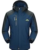 Geval Men's Outdoor Climbing Hiking Waterproof Windproof Jackets