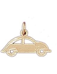 Dazzlers Solid 14k Gold Beetle Charm Pendant Available in three colors from jewelsberry (weights: 0.6 grams only)