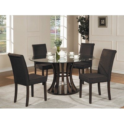 Legend 5 Piece Round Glass Top