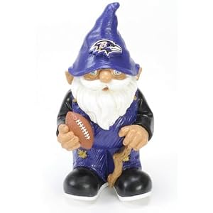 Baltimore Ravens Mini Garden Gnome by 