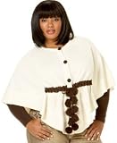Apple Bottoms - Apple Bottoms Plus Size Knit Poncho Top
