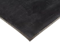 Neoprene Sheet, 60 Durometer, Black, 1/16" Thick, 12" Width, 24" Length