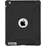 Amzer Silicone Skin Jelly Case for Apple iPad 2 - Black (AMZ90789)