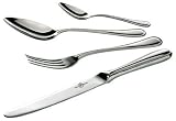 Tarrerias Bonjean - 429520 - Dîner De Charme - Ménagère 24 Pièces Imperial - Inox Forgé Brillant