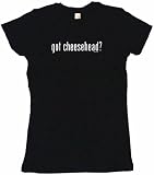 got cheesehead? Women's Babydoll Petite Fit Tee Shirt in 6 Colors Small thru XL