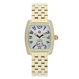 Michele Ladies Urban Mini Diamond Gold Tone Quartz Watch #MWW02A000064 by Michele