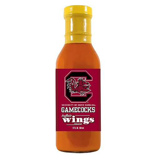 South Carolina Fighting Gamecocks NCAA Buffalo Wings Sauce - 12oz by Hot Sauce Harry