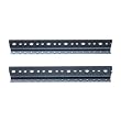 Middle Atlantic - Rack rail kit - black - 21U - 19"