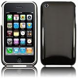 Black Hard Back Case For iPhone 3G 3GS