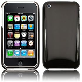 Black Hard Back Case For iPhone 3G 3GS