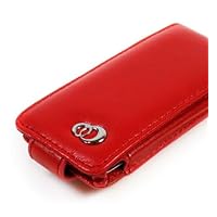 3n1 Combo - Special Flip Leather Case with Swivel Belt Clip for Apple iPod Nano Nano-Chromatic 4th Generation 8gb 16gb + Young Micro Shoe Silicone Pouch for Nike+ Sensor (Nano Chromatic Not Included)