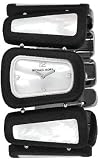 Black Stainless Steel Rectangle Case Quartz White Dial