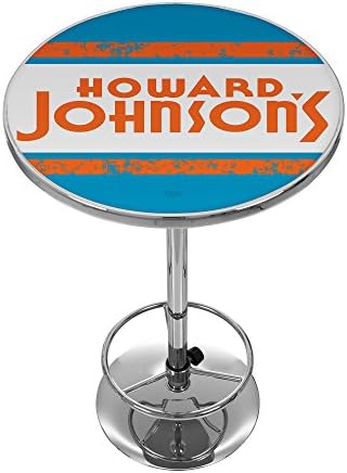 Howard Johnson Vintage Chrome Pub Table