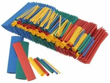 260pcs 2:1 Polyolefin H-type Heat Shrink Tube Sleeving 4Color 8Size.