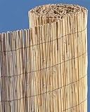 Natural Bamboo Reed Fence 6' High x 16' Wide