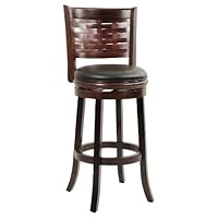 Boraam 48029 Sumatra Swivel Stool, 29-Inch, Cappuccino