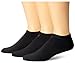 Cutter & Buck Men's 3-Pack Casual No Show Socks, White, One Size