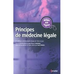 Principes de m�decine l�gale