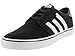 adidas Originals Men's Seeley Running Shoe, Black/White/Black,8.5 M US