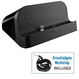 Standard Sync Charge Station Docking Cradle OEM for Motorola Xoom Includes OrionGadgets NeckStrap