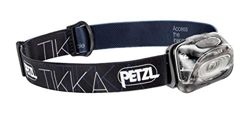 Petzl - TIKKA Headlamp 100 Lumens, Black (FFP)