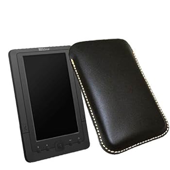 Trekstor ebook Player 7m E-book Reader Housse Lecteur Ebook Etui Liseuse eReader Protection Livre électronique Pochette en cuir Trekstor ebook Player 7m E-book Reader Housse Lecteur Ebook Etui Liseuse eReader Protection Livre électronique Pochette en cuir