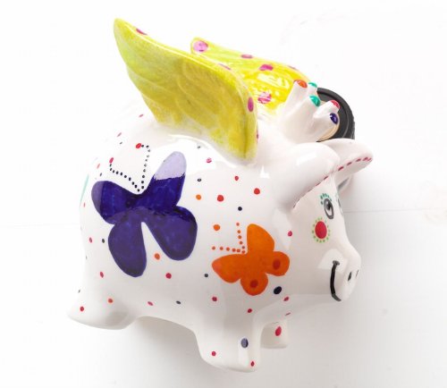 Imagen 4 de - Princesa Piggy Bank 012300088 porcelana Marabu Pintor conjunto de pintura