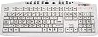 Keys-U-See Lg Print Keyboard, White Kb with Black, USB