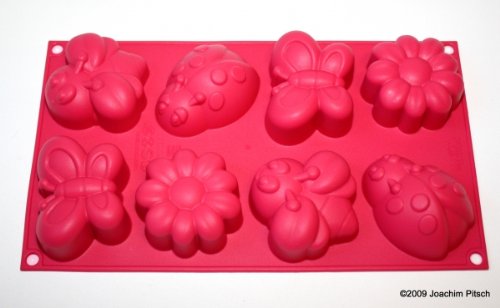 Silikonbackform Muffin Käferchen