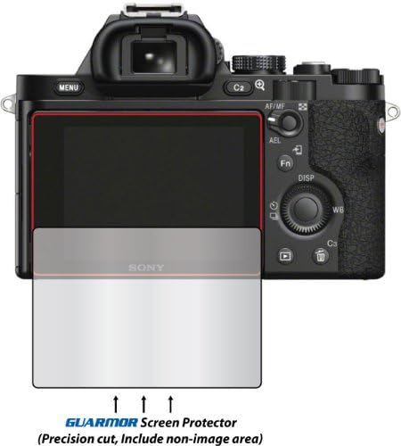 3x Sony Alpha ILCE-7 7 A7R A7 Digital Camera Premium Clear LCD Screen Protector Guard Shield Kit NO CUTTING (GUARMOR Brand)