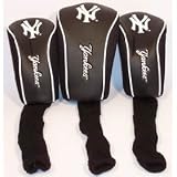 New York Yankees MLB Mesh Barrel Headcovers (Set of 3)