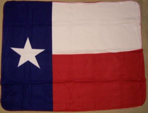 s Deluxe Polar Fleece Texas Flag Blanket 50"x60"
