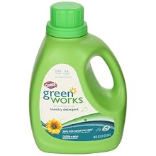 Green Works CLO 30319 90 oz Liquid Laundry Detergent Bottle (Case of 4)