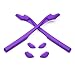 Replacement Earsocks & Nosepieces Kit for Oakley Half Jacket 2.0/2.0 XL Sunglass (Purple, 0)