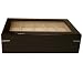 10 Watch Box Ebony Finish Large Compartments High Clearance Glass Top 10 Watch Box Ebony Finish Large Compartments High Clearance Glass Top