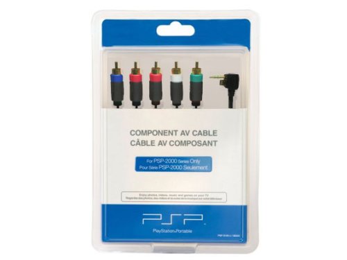 Childrens Toyshop  Video Games : COMPONENT AV CABLE FOR SONY PSP SLIM 2000