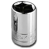 SK Hand Tool 40430 6 Point 15/16-Inch Drive Deep Socket, 3/8-Inch, Chrome [並行輸入品]