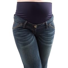 Designer Umstandsjeans von Christoff vintage blau extra extralang