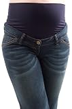 Designer Umstandsjeans von Christoff vintage blau extra extralang