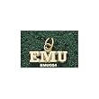 Eastern Michigan Univ "Emu" 3/16" Charm/Pendant