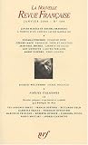 La Nouvelle Revue FranÃ§aise, NÂ° 584 (French Edition)