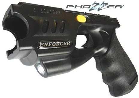 PhaZZer® ENFORCER Conductive Energy Weapon (CEW) Dart Cartridge Stun Gun Alternative To Taser. (BLACK)