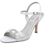 Dyeables Women's Courtney Sandal,White,7 W US