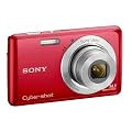Sony DSCW520R Digitalkamera (14 Megapixel, 5-fach opt. Zoom, 2,7 Zoll Display, bildstabilisiert) rot