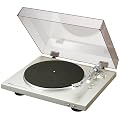 Denon DP 300 F Vollautomatischer Plattenspieler ( Riemenantrieb, integrierter Vorverst�rker, Vollautomatik ) premium silber