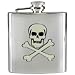 Pirate With Bones Flask