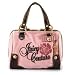 Juicy Couture Daphne Tassel Velour Satchel Bag Nardels Pink