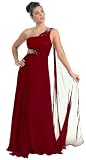 Prom One Shoulder Dress New Elegant Long Gown #707 (16, Burgundy) 41uGkgCFdcL. SL160 Prom One Shoulder Dress New Elegant Long Gown #707 (16, Burgundy)